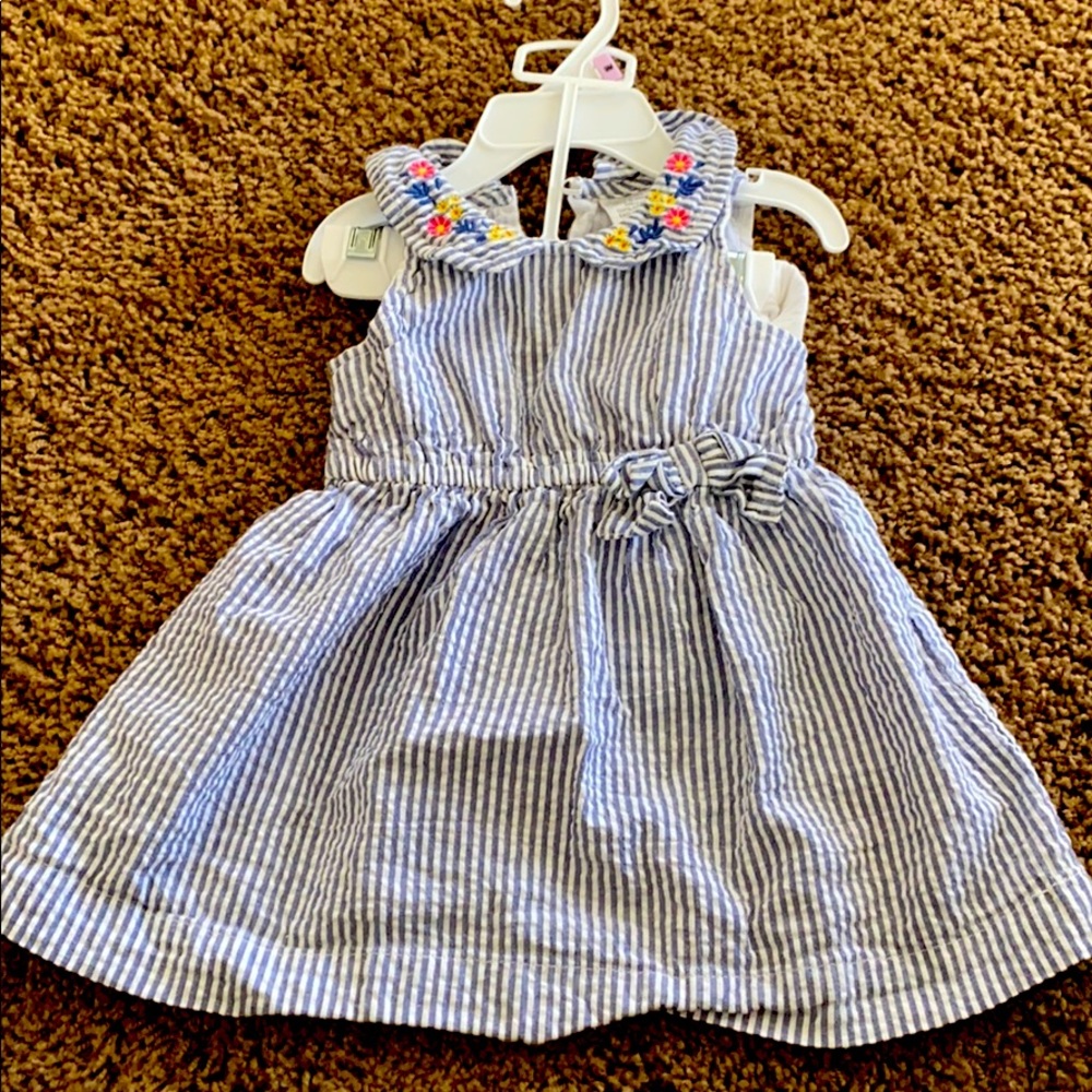 Seersucker Dress